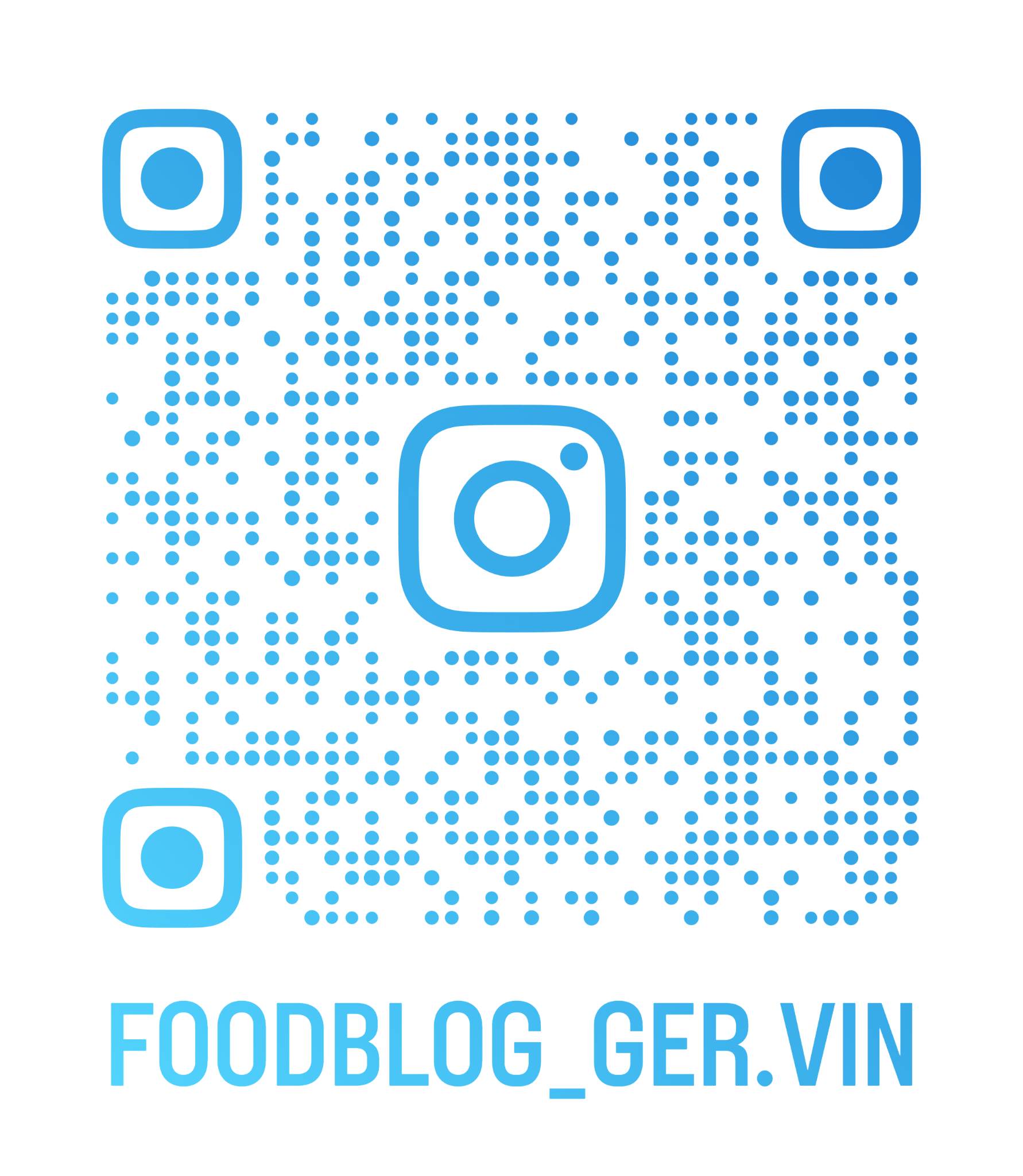 Instagram QR-Code – foodblog_ger.vin