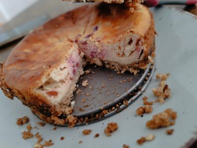 KäseKuchen mit Cornflakesboden